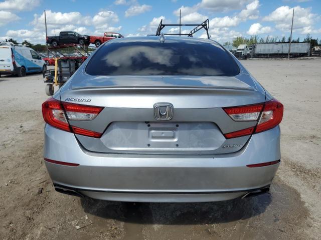 1HGCV1F35JA178604 - 2018 HONDA ACCORD SPORT 银色 照片 6