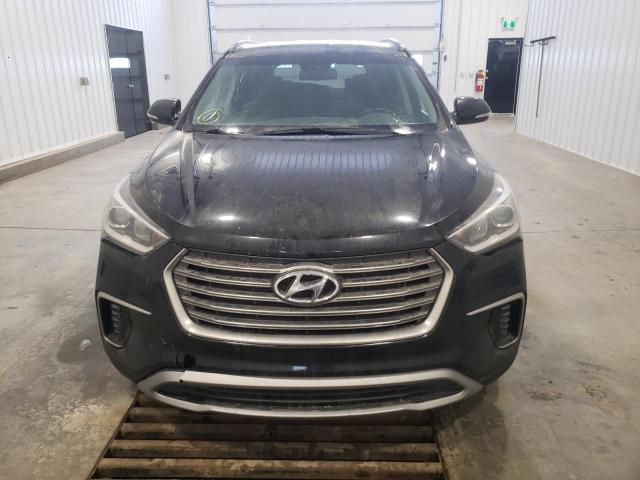 KM8SNDHF5JU281034 - 2018 HYUNDAI SANTA FE SE BLACK photo 5