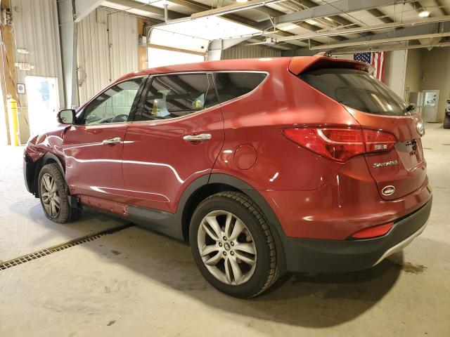 5XYZWDLA0DG049765 - 2013 HYUNDAI SANTA FE S RED photo 2