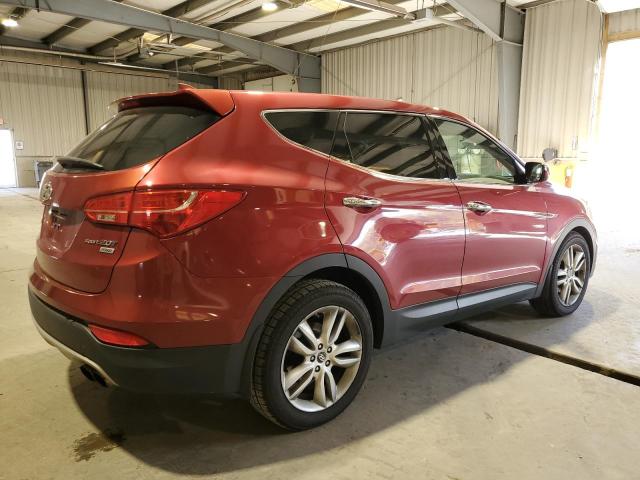 5XYZWDLA0DG049765 - 2013 HYUNDAI SANTA FE S RED photo 3