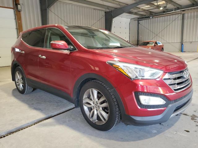 5XYZWDLA0DG049765 - 2013 HYUNDAI SANTA FE S RED photo 4