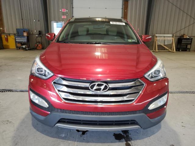 5XYZWDLA0DG049765 - 2013 HYUNDAI SANTA FE S RED photo 5
