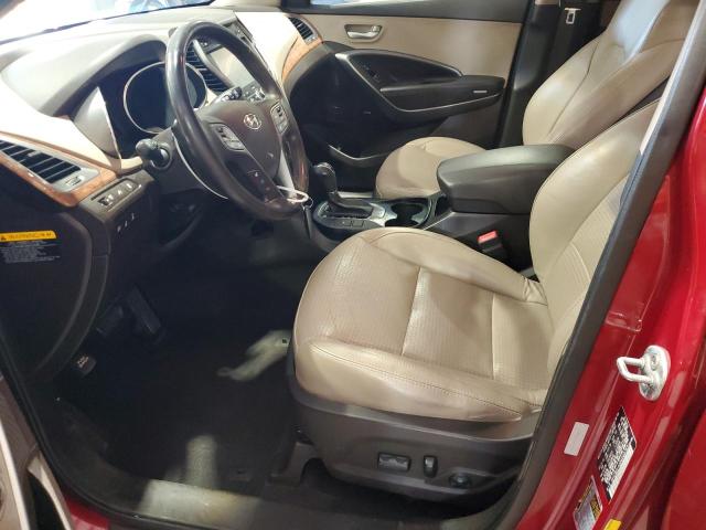 5XYZWDLA0DG049765 - 2013 HYUNDAI SANTA FE S RED photo 7
