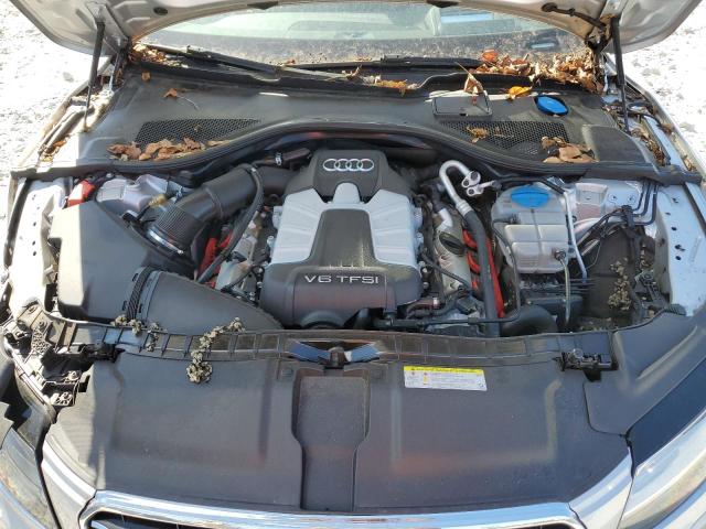 WAU2GAFCXFN052465 - 2015 AUDI A7 PRESTIGE فضي صورة 11