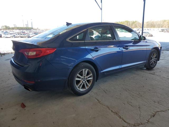 5NPE24AF7GH390697 - 2016 HYUNDAI SONATA SE BLUE photo 3