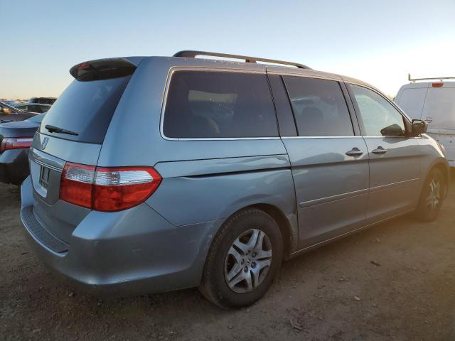 5FNRL38407B021806 - 2007 HONDA ODYSSEY EX Կապույտ լուսանկար 3
