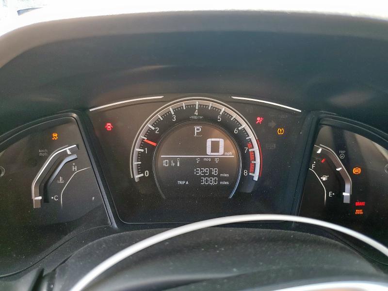 19XFC2F59JE004637 - 2018 HONDA CIVIC LX WHITE photo 9