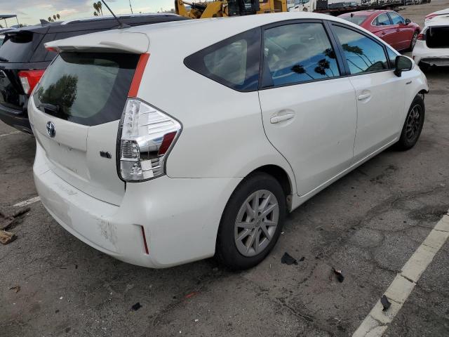 JTDZN3EU1C3162664 - 2012 TOYOTA PRIUS V WHITE photo 3