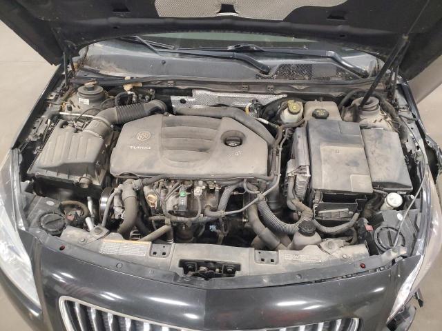 W04GX5GV9B1058916 - 2011 BUICK REGAL CXL შავი ფოტო 11