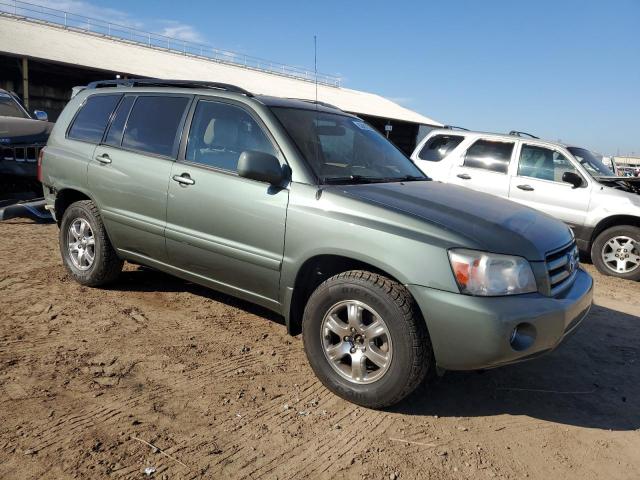 JTEDP21A570135688 - 2007 TOYOTA HIGHLANDER SPORT GREEN photo 4