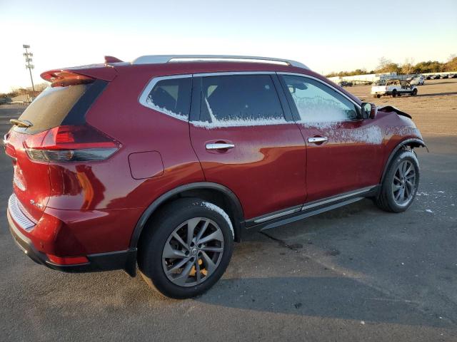 5N1AT2MV2KC702640 - 2019 NISSAN ROGUE S RED photo 3