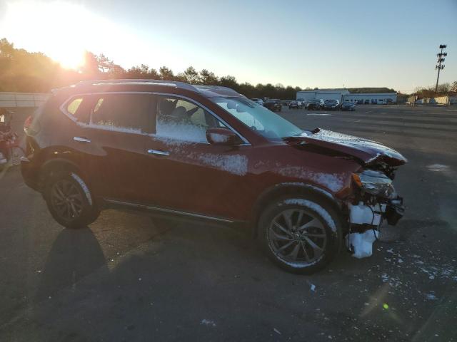 5N1AT2MV2KC702640 - 2019 NISSAN ROGUE S RED photo 4