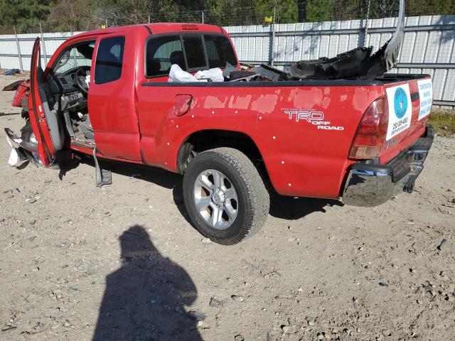 5TEUU42N97Z344975 - 2007 TOYOTA TACOMA ACCESS CAB Kırmızı fotoğraf 2