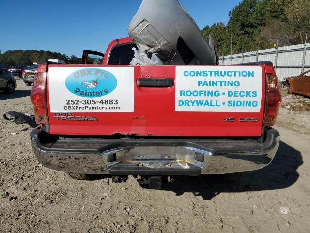 5TEUU42N97Z344975 - 2007 TOYOTA TACOMA ACCESS CAB Kırmızı fotoğraf 6