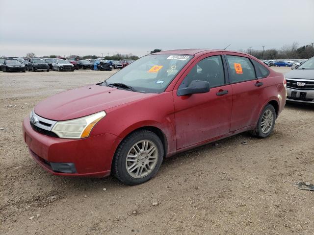 1FAHP3FN8AW262761 - 2010 FORD FOCUS SE RED photo 1