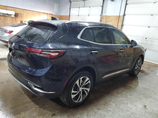 LRBFZNR40MD177731 - 2021 BUICK ENVISION ESSENCE BLUE photo 3