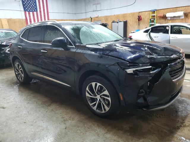 LRBFZNR40MD177731 - 2021 BUICK ENVISION ESSENCE BLUE photo 4