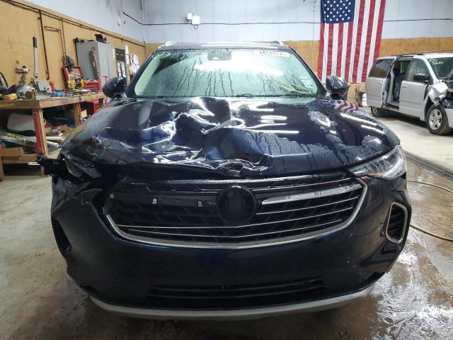 LRBFZNR40MD177731 - 2021 BUICK ENVISION ESSENCE BLUE photo 5