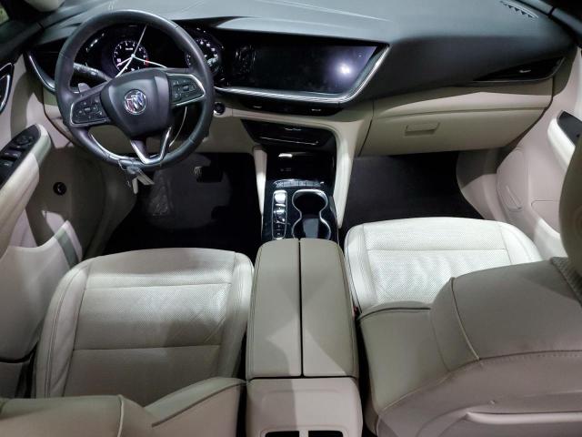 LRBFZNR40MD177731 - 2021 BUICK ENVISION ESSENCE BLUE photo 8