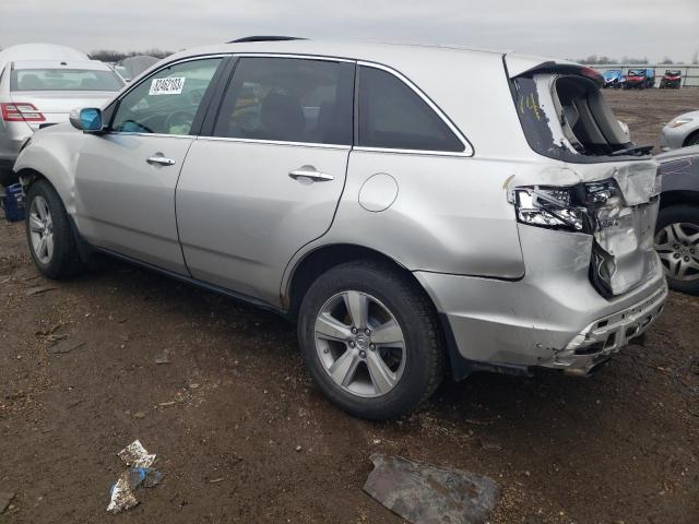 2HNYD2H29BH512695 - 2011 ACURA MDX SILVER photo 2