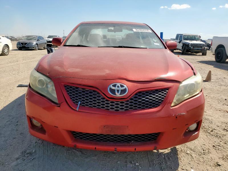 4T1BF3EK1AU046414 - 2010 TOYOTA CAMRY BASE RED photo 5