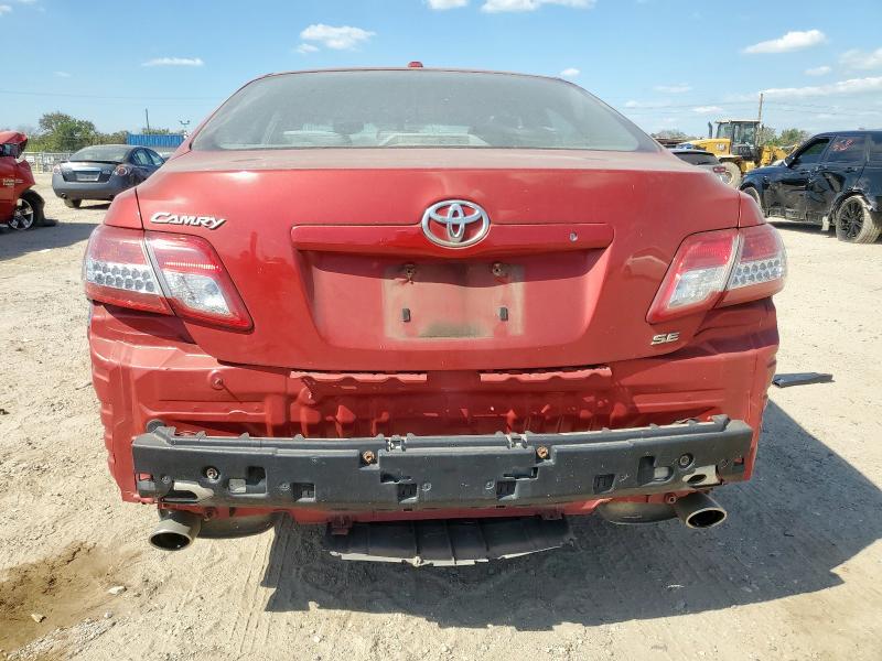 4T1BF3EK1AU046414 - 2010 TOYOTA CAMRY BASE RED photo 6