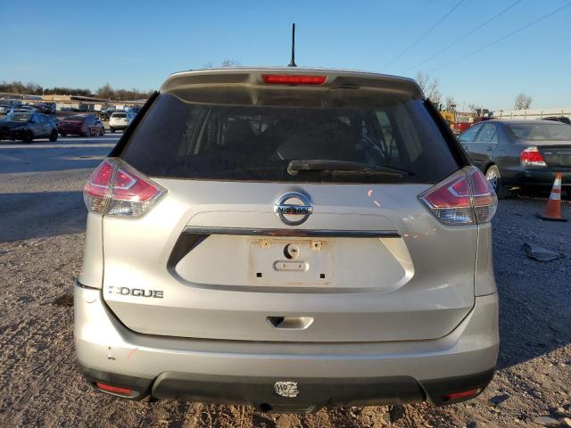 5N1AT2MT5GC800079 - 2016 NISSAN ROGUE S SILVER photo 6