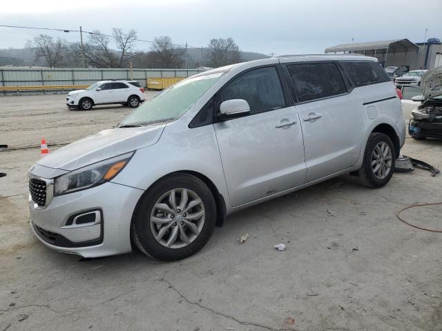 KNDMB5C16M6662181 - 2021 KIA SEDONA LX SILVER photo 1