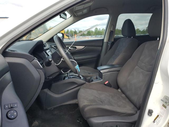 KNMAT2MV6GP675480 - 2016 NISSAN ROGUE S WHITE photo 7
