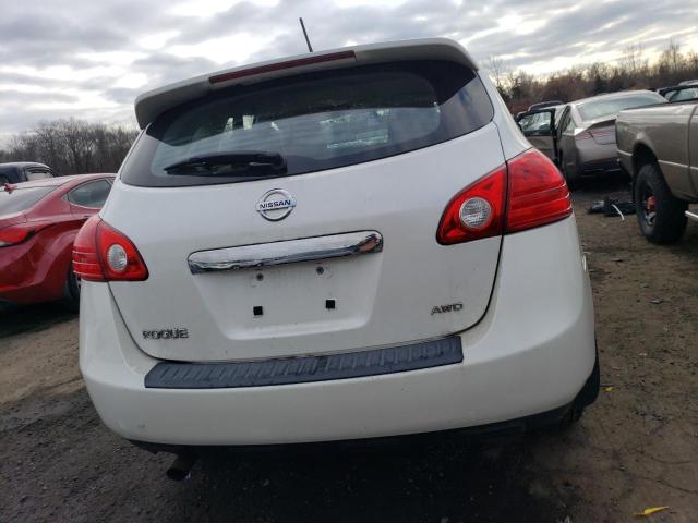 JN8AS5MV7BW298066 - 2011 NISSAN ROGUE S WHITE photo 6