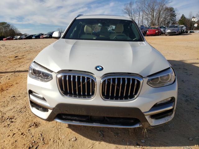 5UXTR9C57KLR06287 - 2019 BMW X3 XDRIVE30I WHITE photo 5