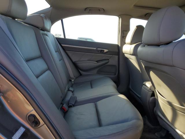 2HGFA16958H528743 - 2008 HONDA CIVIC EXL ნაცრისფერი ფოტო 10