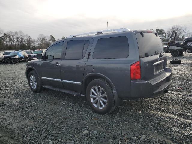 5N3ZA0NE3AN909902 - 2010 INFINITI QX56 GRAY photo 2