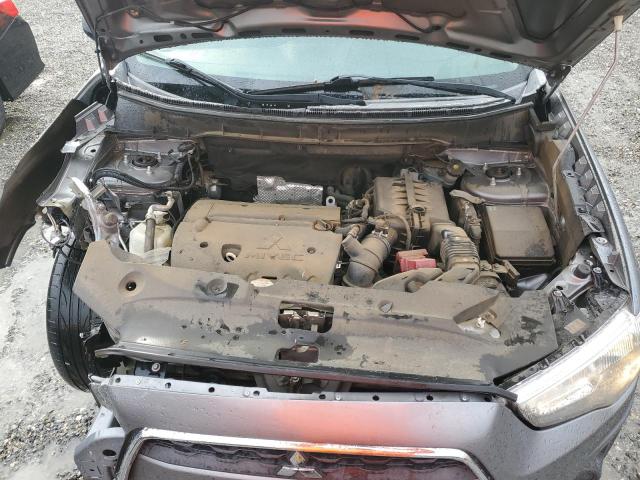 4A4AP3AU7FE050563 - 2015 MITSUBISHI OUTLANDER ES GRAY photo 11