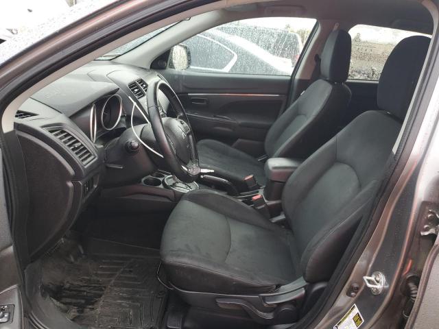 4A4AP3AU7FE050563 - 2015 MITSUBISHI OUTLANDER ES GRAY photo 7