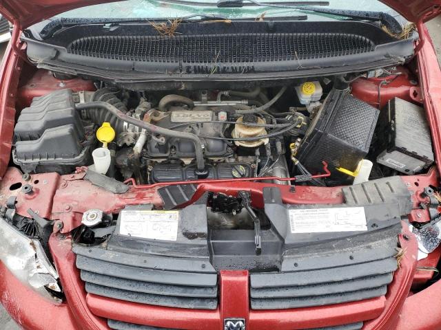 2D4GP44L97R288464 - 2007 DODGE GRAND CARA SXT RED photo 12