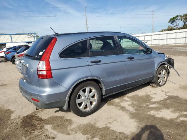 JHLRE38598C051276 - 2008 HONDA CR-V EX BLUE photo 3