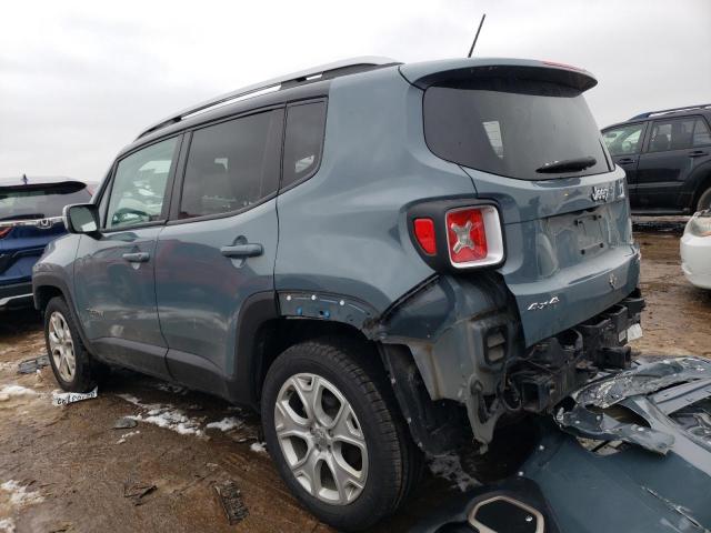 ZACCJBDB4HPF96303 - 2017 JEEP RENEGADE LIMITED GRAY photo 2