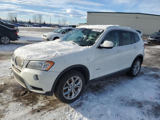 5UXWX9C5XD0D07233 - 2013 BMW X3 XDRIVE28I WHITE photo 1