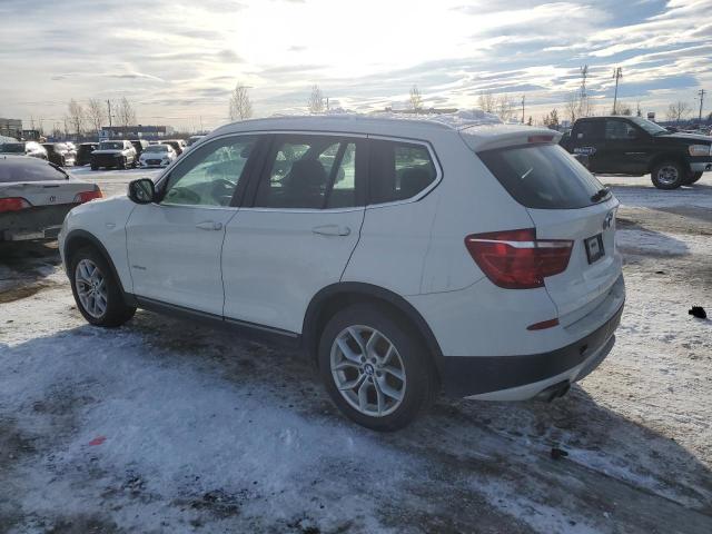 5UXWX9C5XD0D07233 - 2013 BMW X3 XDRIVE28I WHITE photo 2