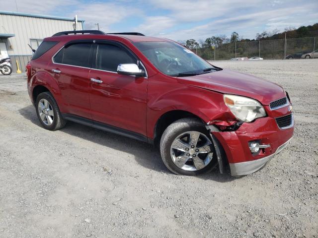 1GNALCEK4FZ105370 - 2015 CHEVROLET EQUINOX LT RED photo 4