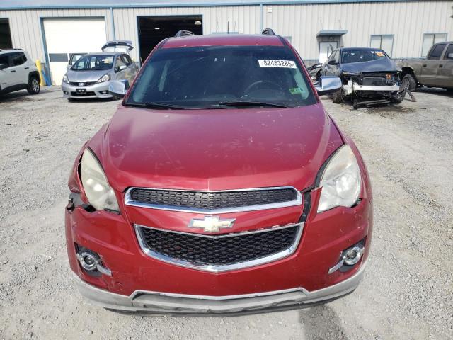 1GNALCEK4FZ105370 - 2015 CHEVROLET EQUINOX LT RED photo 5
