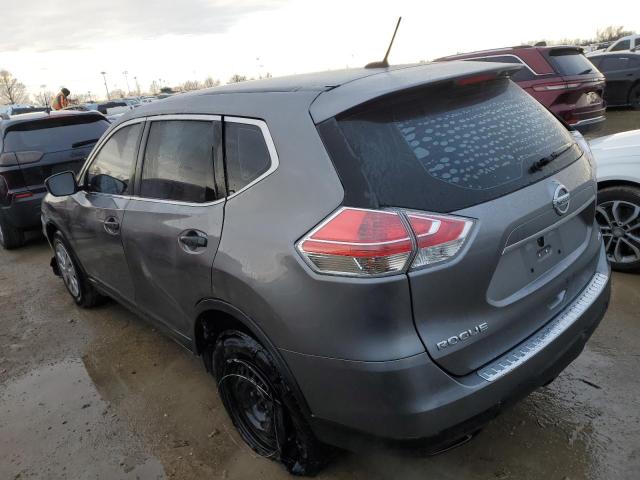 KNMAT2MV5GP610149 - 2016 NISSAN ROGUE S GRAY photo 2