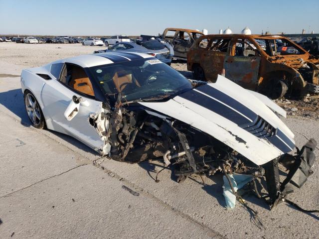 1G1YD2D73E5122347 - 2014 CHEVROLET CORVETTE STINGRAY 2LT WHITE photo 4