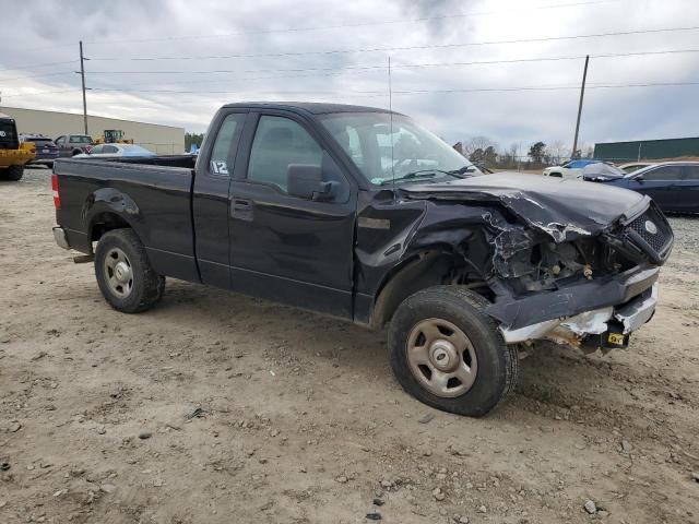 1FTRF12W45NA13695 - 2005 FORD F150 BLACK photo 4