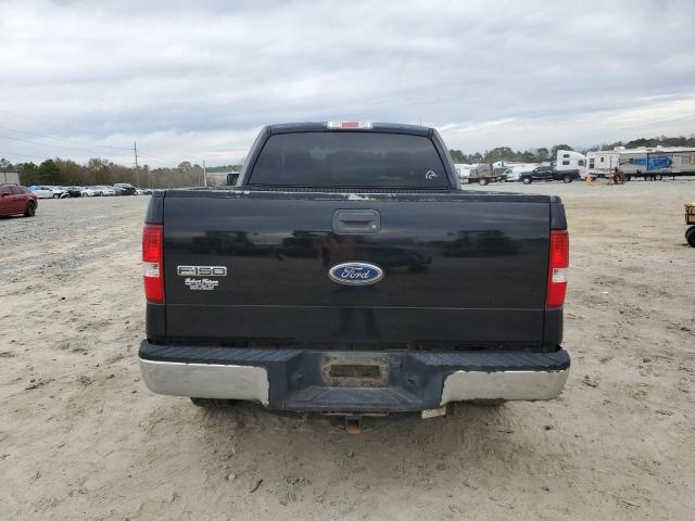 1FTRF12W45NA13695 - 2005 FORD F150 BLACK photo 6