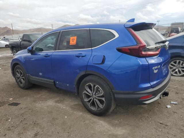 7FARW1H81LE007488 - 2020 HONDA CR-V EXL BLUE photo 2