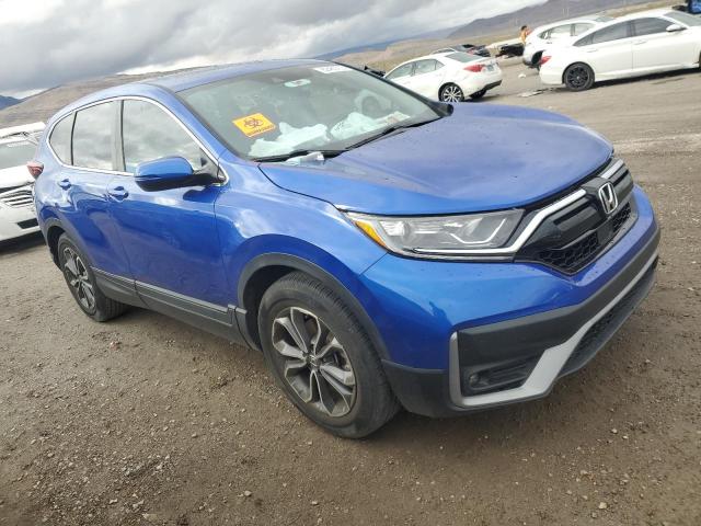 7FARW1H81LE007488 - 2020 HONDA CR-V EXL BLUE photo 4