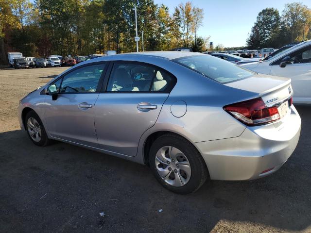 19XFB2F59EE209898 - 2014 HONDA CIVIC LX ვერცხლისფერი ფოტო 2