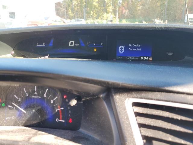 19XFB2F59EE209898 - 2014 HONDA CIVIC LX ვერცხლისფერი ფოტო 9